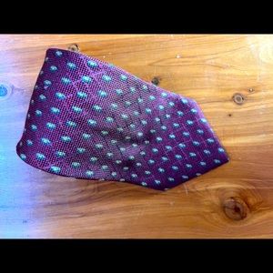 Zegna classic red tie